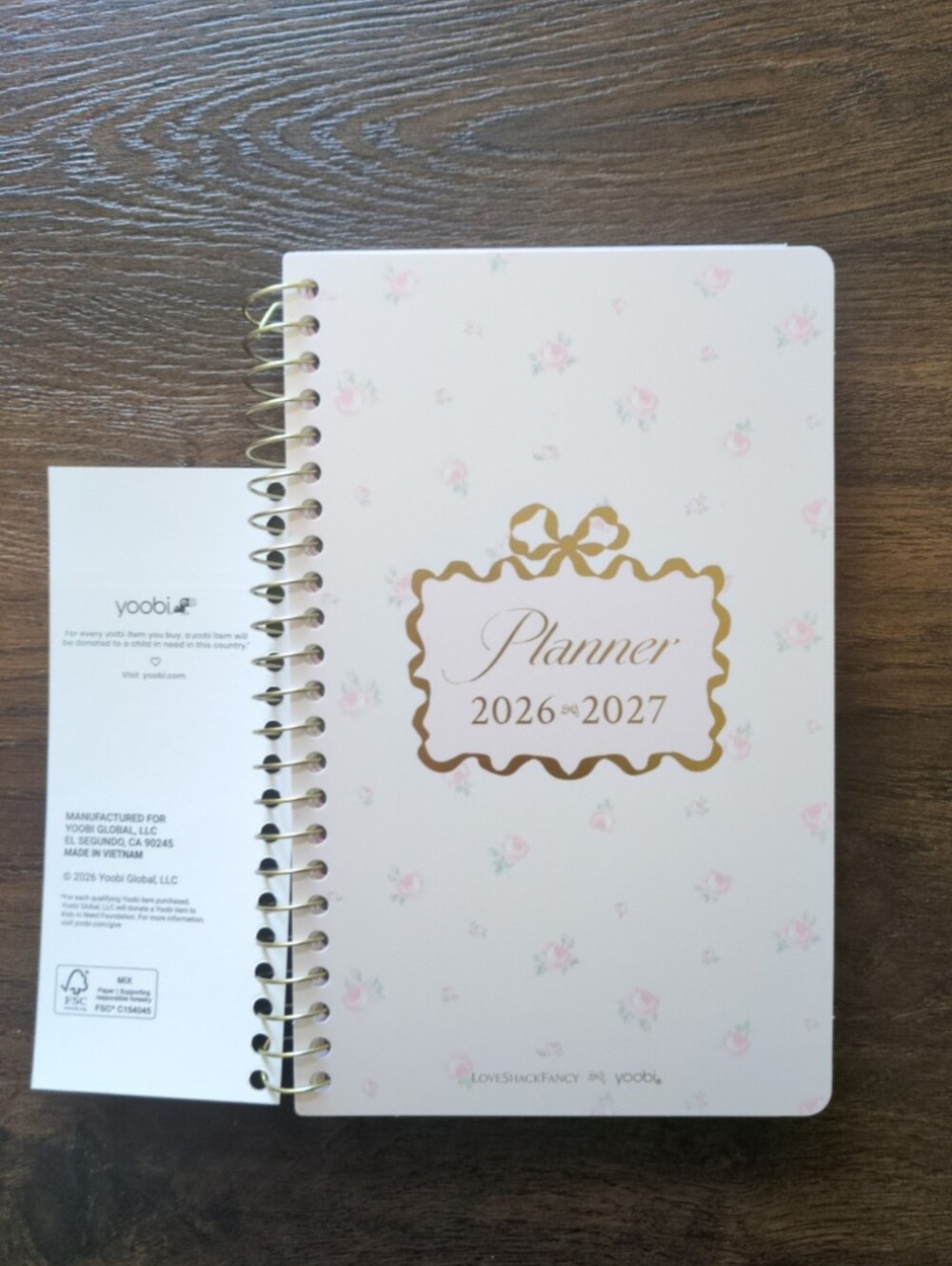 LoveShackFancy x Target Monthly & Weekly Planner